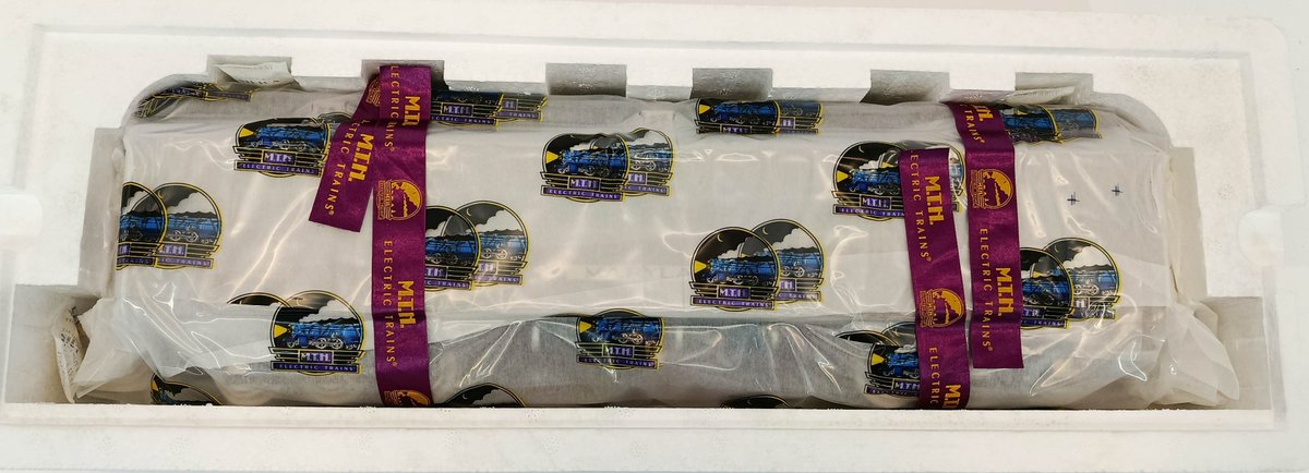 MTH TINPLATE TRADITIONS 10-1135C MARYLAND #415 SOLARIUM 4 CAR STATE SET, STD GAUGE, OB  INV 263410107