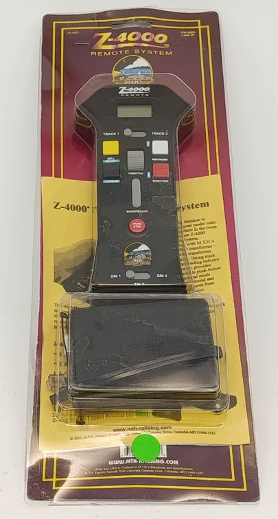 MTH 40-4001 Z-4000 REMOTE SYSTEM CONTROLLER & RECEIVER, SEALED OB  INV 263410139
