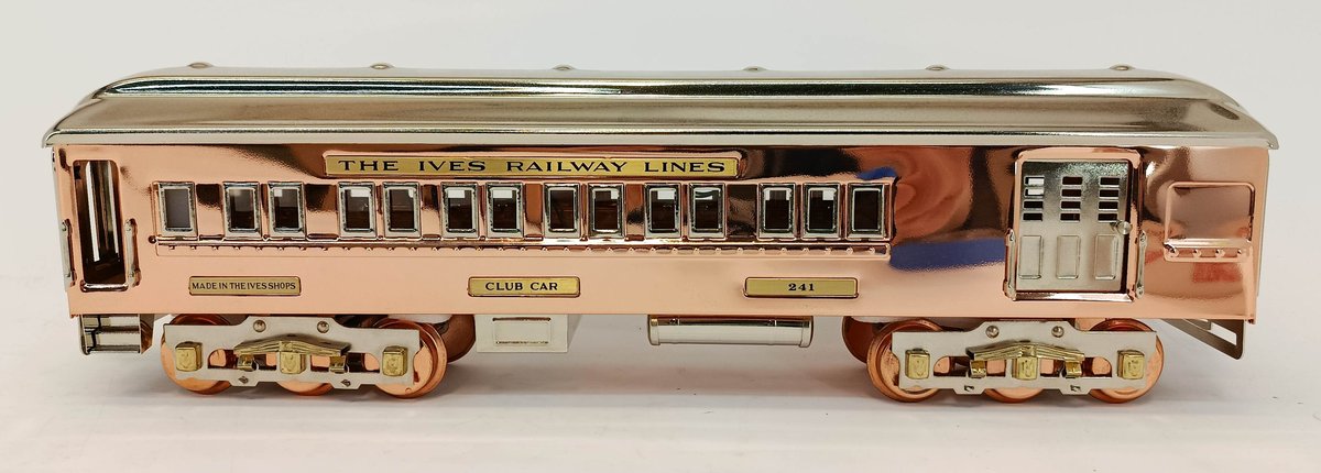 MTH 10-1201-B IVES RAILWAY LINES #241 CLUB CAR STD GAUGE, OB  INV 263410156