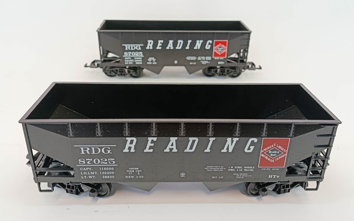 2 G SCALE READING RDG 87025 TWIN HOPPERS  INV 263410302