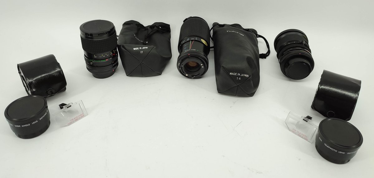 CAMERA ASSORTMENT OF CAMERA LENSES MIXED LOT  INV 262380536