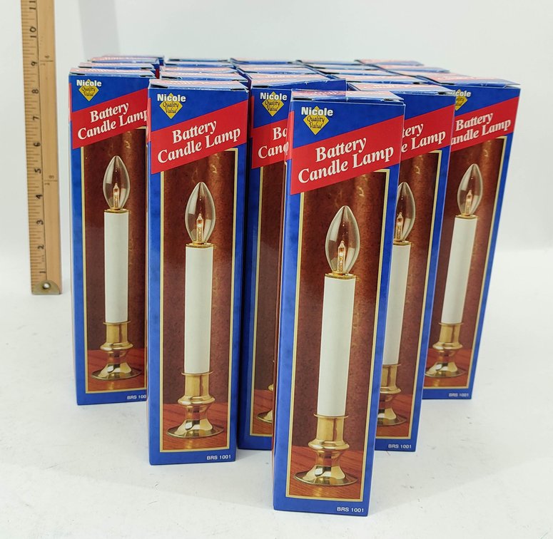 CHRISTMAS 24 BATTERY CANDLE LAMPS OBS  INV 262380628