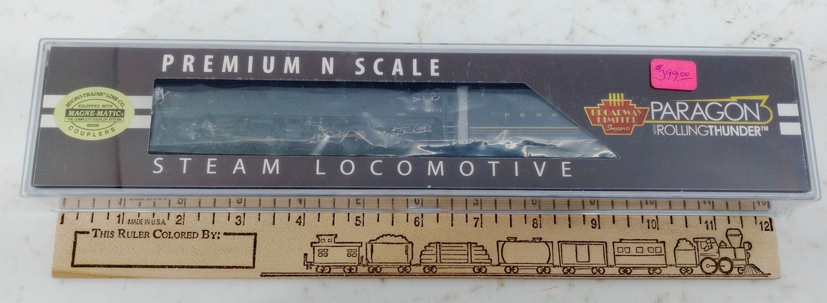 BROADWAY LIMITED 3286 PRR T1 DUPLEX #5506 N SCALE STEAM LOCOMOTIVE, OB  INV 263331177