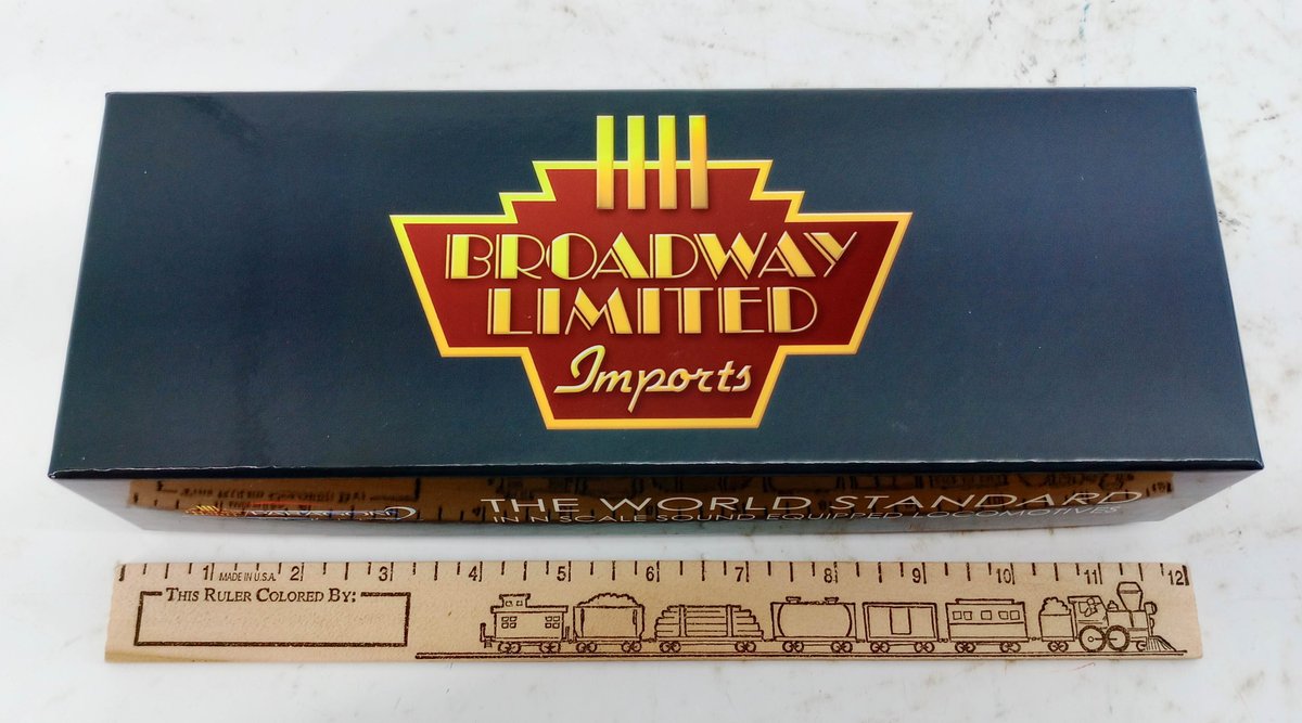 BROADWAY LIMITED 3074 PRR M1A 4-8-2 #6798 STEAM LOCOMOTIVE N SCALE, OB  INV 263331181