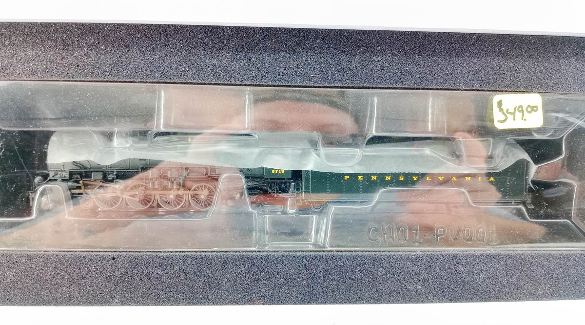 BROADWAY LIMITED 3077 PRR M1B 4-8-2 #6716 STEAM LOCOMOTIVE, OB  INV 263331185
