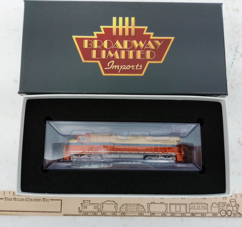 BROADWAY LIMITED 3549 NS INTERSTATE #8105 GE ES44AC N SCALE LOCOMOTIVE, OB  INV 263331213