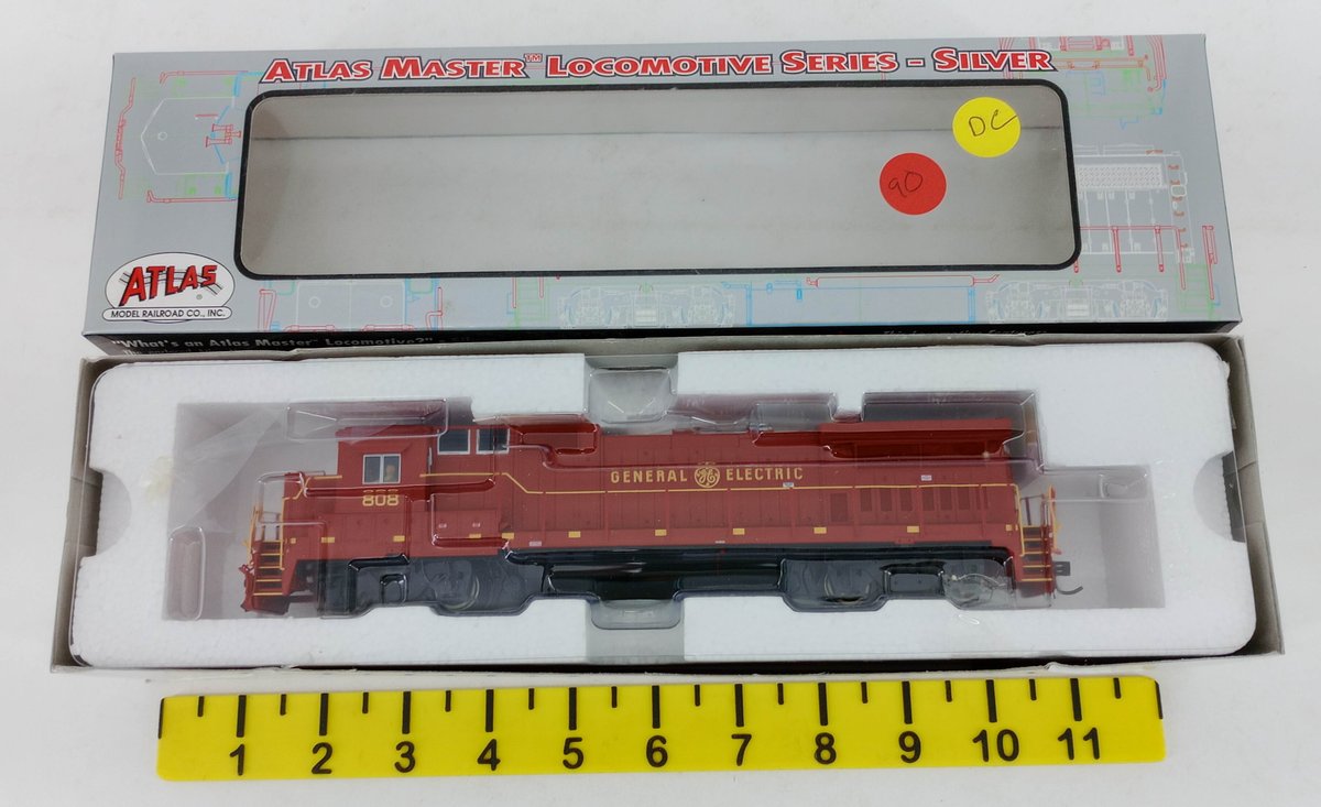 ATLAS MASTER 7201 GENERAL ELECTRIC DASH 8-40B LOCOMOTIVE #808, OB  INV 263331238
