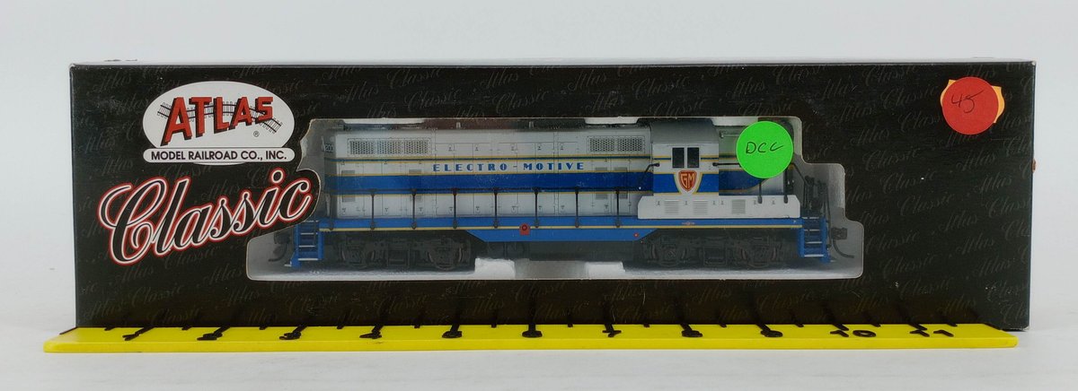 ATLAS CLASSIC 8409 EMD DEMONSTRATOR #200 GP-7 LOCOMOTIVE, OB  INV 263331237