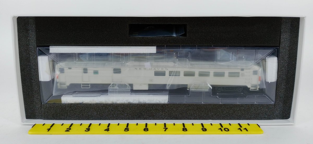 RAPIDO 16638 NEW HAVEN BUDD RDC-3 DCC/SOUND #125 RAIL DIESEL CAR, OB  INV 263331240