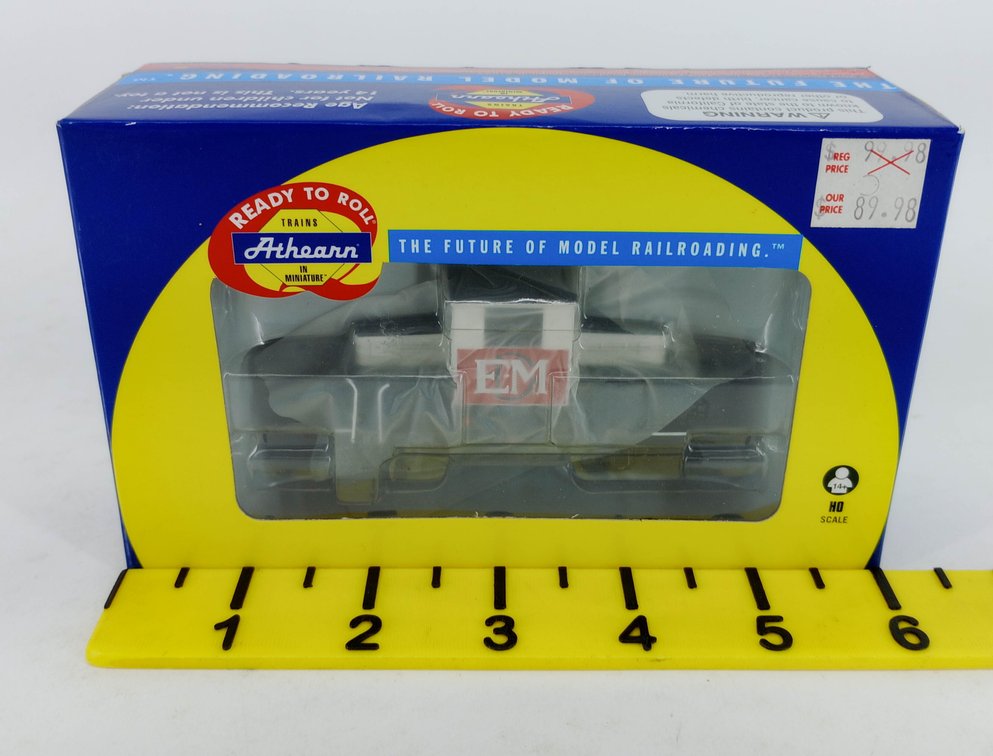 ATHEARN ATH89554 EM EMD MODEL 40 CABOOSE, OB  INV 263331245