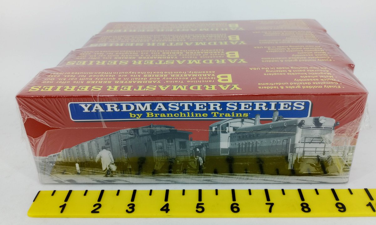 4 BRANCHLINE TRAINS YARDMASTER 8011 NEW HAVEN HO AAR 40' BOXCARS, 4 OBS SEALED  INV 263331246