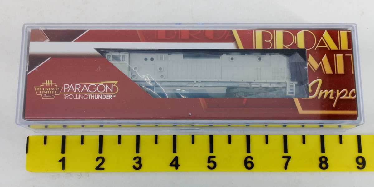 BROADWAY LIMITED 6306 EMD SD70ACE UNPAINTED UP TYPE LOCOMOTIVE, N SCALE, OB  INV 263331260