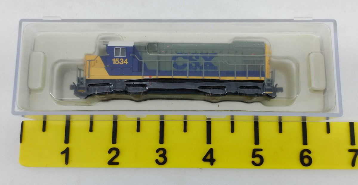 ATLAS N TRAINMAN GP15-1 CSX 1534 DUMMY LOCOMOTIVE, OB  INV 263331267