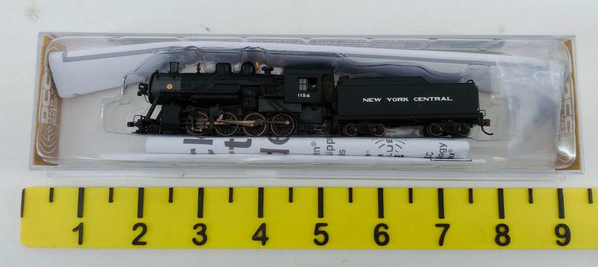 BACHMANN 51354 NYC N SCALE 2-8-0 CONSOLIDATION STEAM LOCOMOTIVE DCC SOUND, OB  INV 263331268