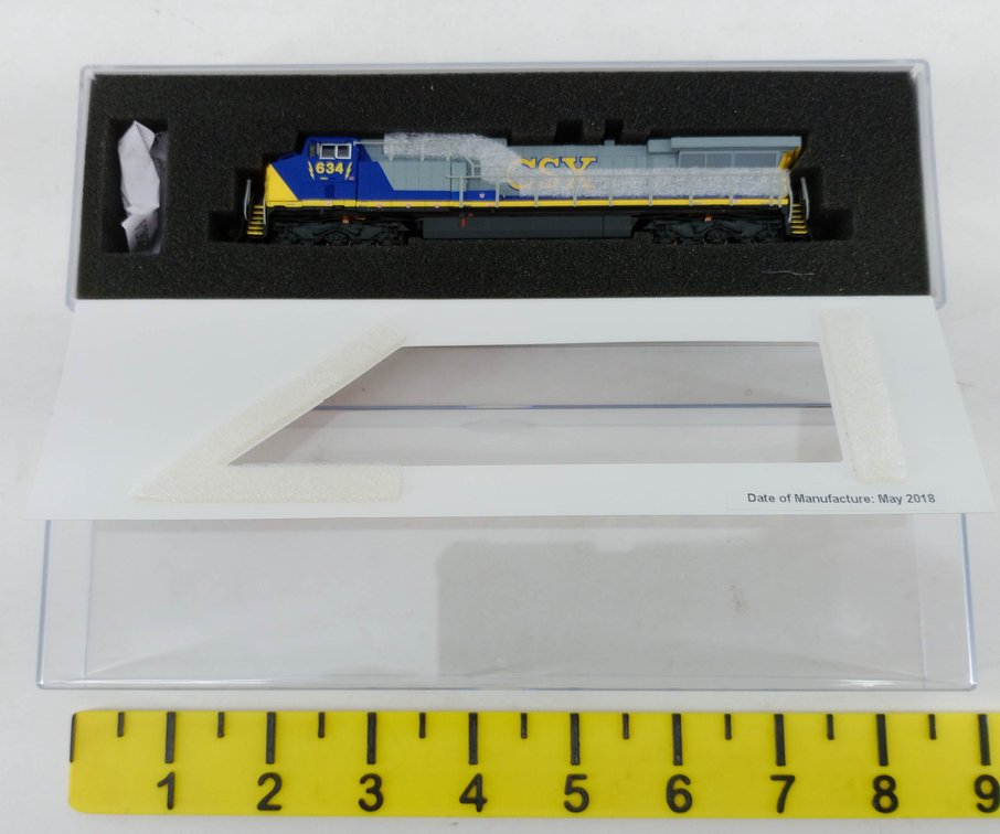 BROADWAY LIMITED 3744 CSX 634 GE AC6000 N SCALE LOCOMOTIVE, OB  INV 263331317