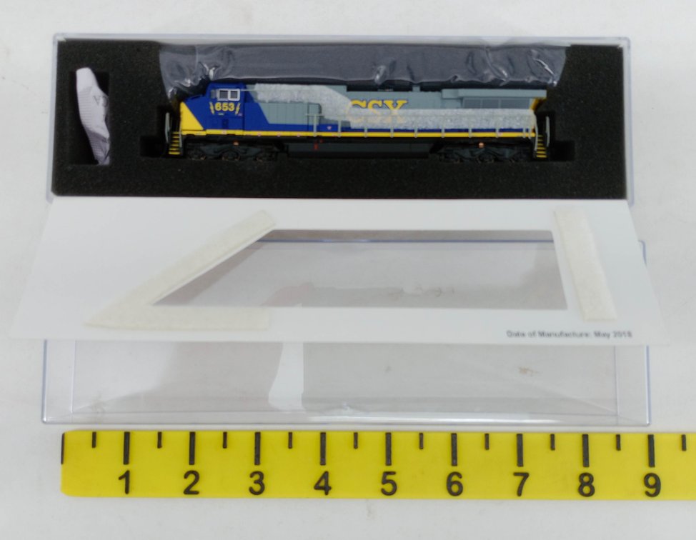 BROADWAY LIMITED 3745 CSX 653 GE AC6000 N SCALE LOCOMOTIVE, OB  INV 263331342