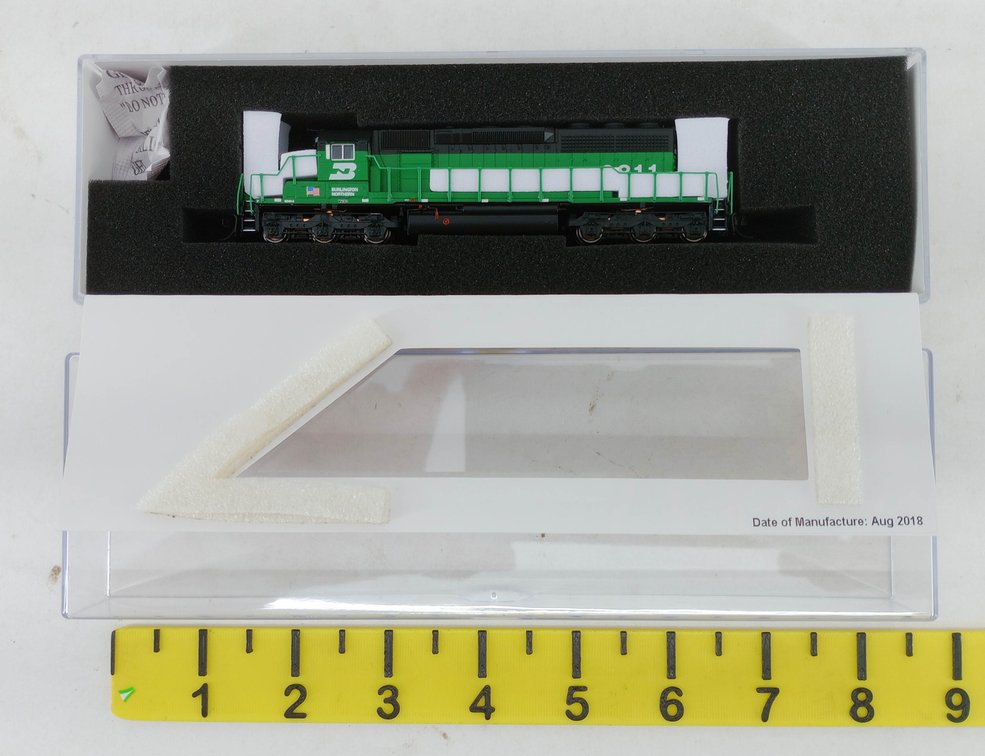 BROADWAY LIMITED 3703 BN SD40-2 DIESEL LOCOMOTIVE #6811, PARAGON3 SOUND/DCC, N SCALE, OB  INV 263331365