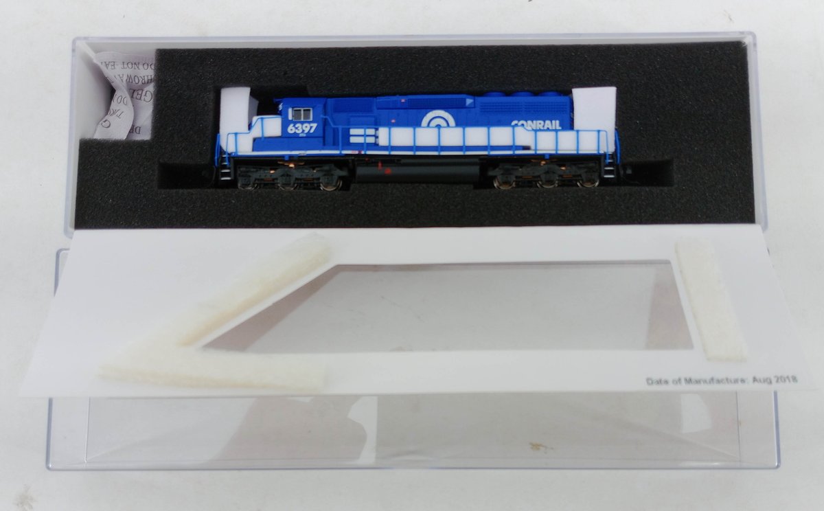BROADWAY LIMITED 3N SCALE 710 CONRAIL EMD SD40-2 N SCALE LOCOMOTIVE #6397, SOUND/DCC, OB  INV 263331372