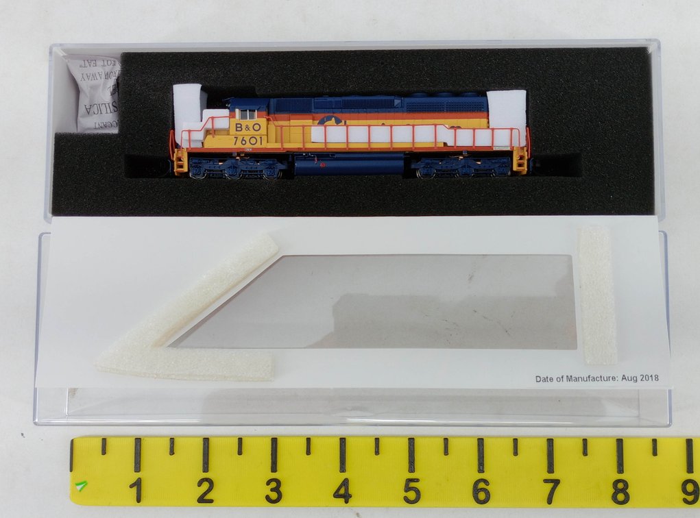 BROADWAY LIMITED 3705 B&O EMD SD40-2 DIESEL LOCOMOTIVE N SCALE, OB  INV 263331375