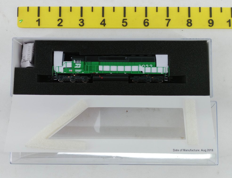 BROADWAY LIMITED N SCALE 3704 BN 6923 EMD SD40-2 N SCALE DIESEL LOCOMOTIVE, OB  INV 263331373