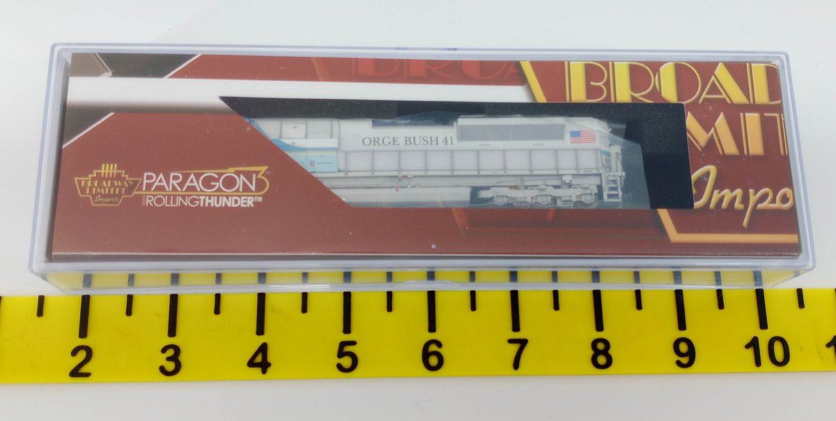 BROADWAY LIMITED N SCALE 3474 UP 4141 GEORGE BUSH EMD SD70ACE LOCOMOTIVE, OB  INV 263331426
