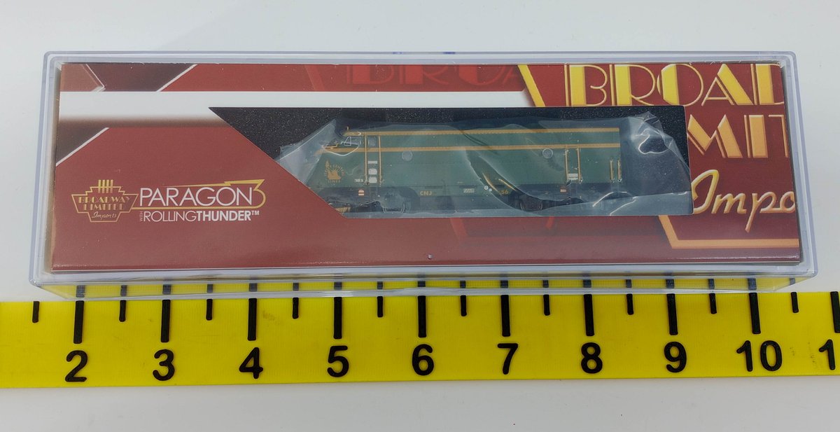 BROADWAY LIMITED 3799 CNJ EMD F3A DIESEL LOCOMOTIVE #56 N SCALE, OB  INV 263331428