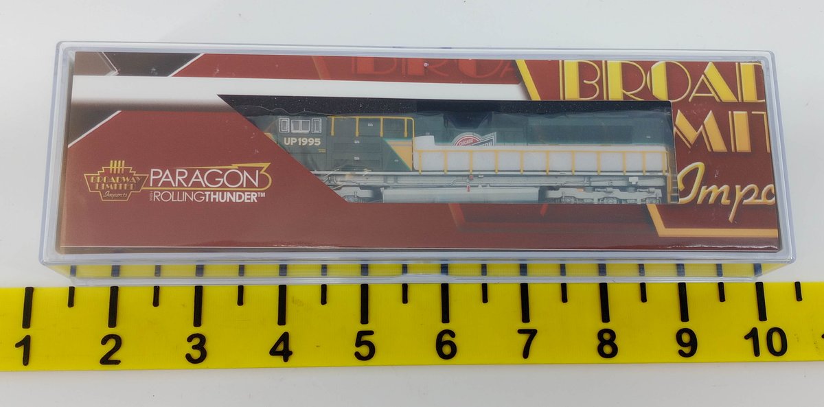 BROADWAY LIMITED 3472 UP 1995 CNW HERITAGE EMD SD70ACE N SCALE LOCOMOTIVE, OB  INV 263331427