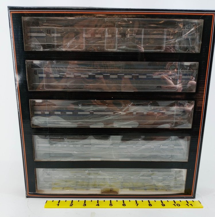 MTH 80-60021 NYC 1938 TWENTIETH CENTURY HO 5-CAR PASSENGER SET, OB  INV 263331479