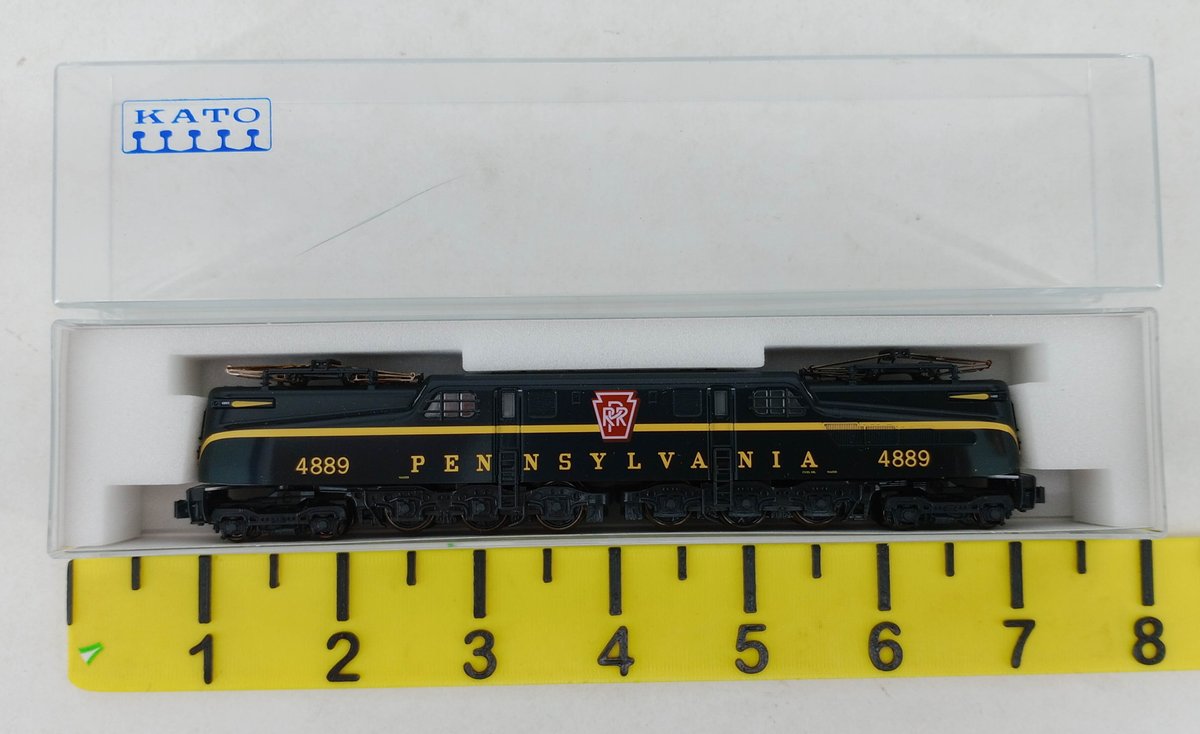 KATO N GAUGE 137-2011 PENNSYLVANIA GG1 #4889 ELECTRIC LOCOMOTIVE, OB  INV 263331642