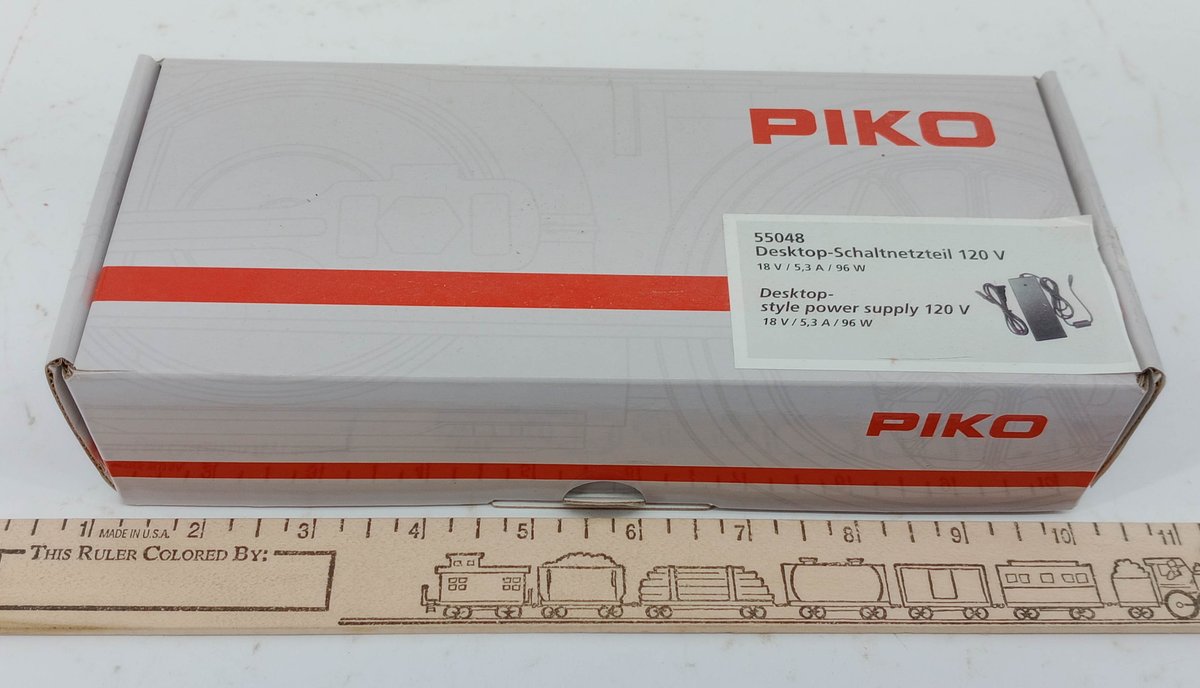 PIKO 55048 DESKTOP STYLE POWER SUPPLY AC/DC ADAPTER 18V 5.3A, OB  INV 263331834