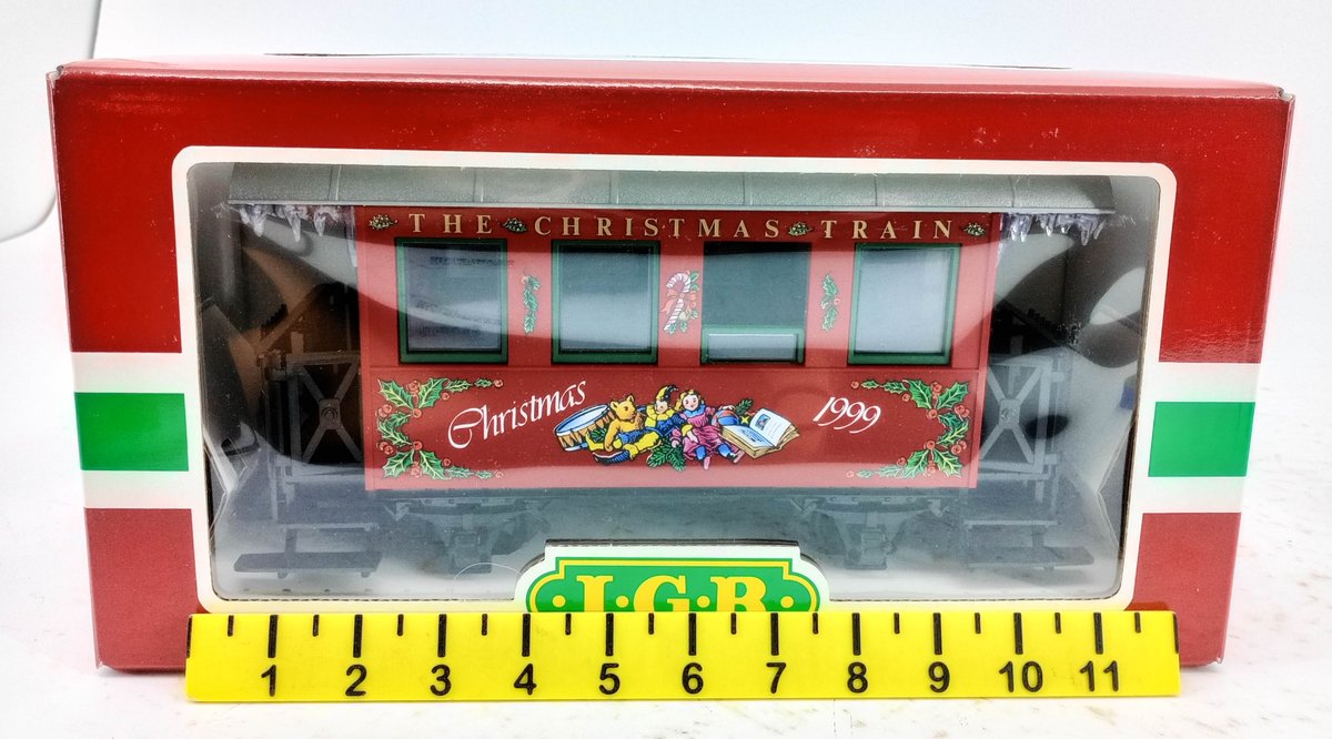 LGB G GAUGE 36079 THE CHRISTMAS TRAIN 1999 PASSENGER CAR, OB  INV 263390043