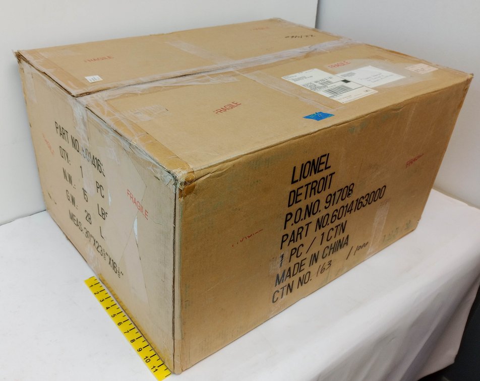 LIONEL 6-14163 STANDARD GAUGE #840 INDUSTRIAL POWER STATION, SEALED SHIPPING BOX OB  INV 263390076