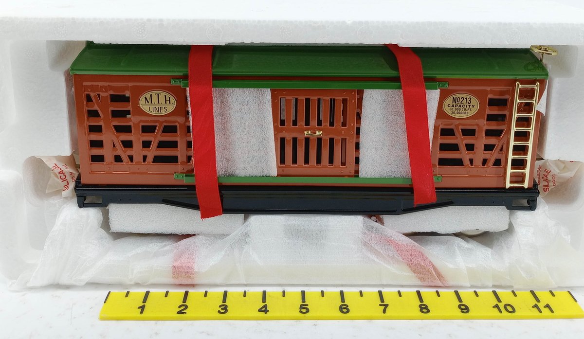 MTH 10-203 TINPLATE TRADITIONS NO 213 STOCK CAR, STANDARD GAUGE, OB  INV 263390078