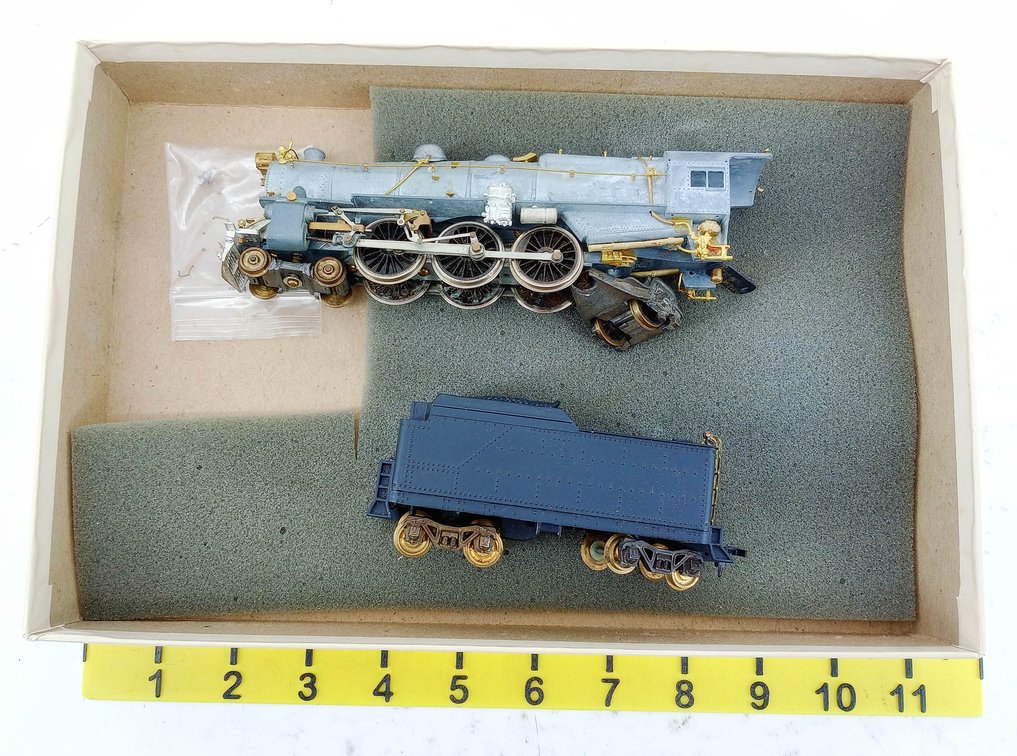 BOWSER HO 100500 PRR K-4 PACIFIC STEAM LOCOMOTIVE & TENDER KIT, OB NNC  INV 263390083