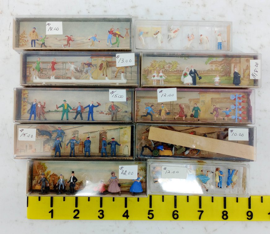 ASSORTED MERTEN HO GAUGE FIGURE SETS SOME OBS  INV 263390100