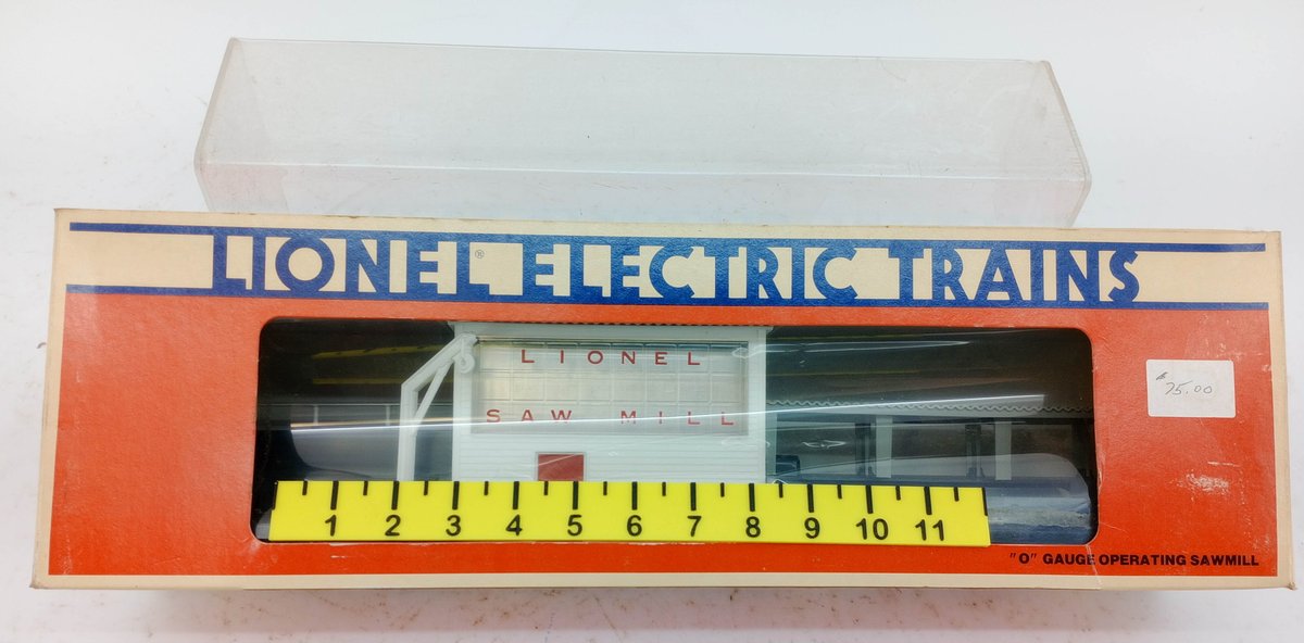 LIONEL 6-2301 LIONEL SAW MILL O GAUGE OPERATING SAWMILL, OB INV 263390153