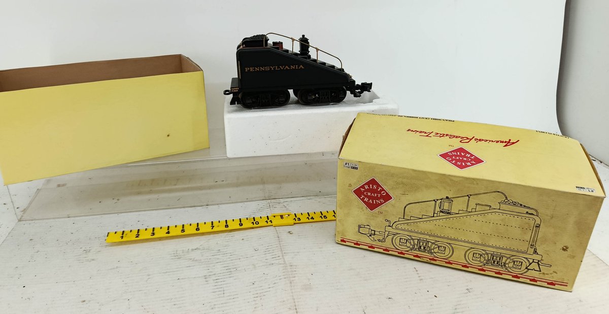 ARISTO-CRAFT ART-21301 PRR PENNSYLVANIA SLOPEBACK TENDER W/ SOUND, OB  INV 260901166
