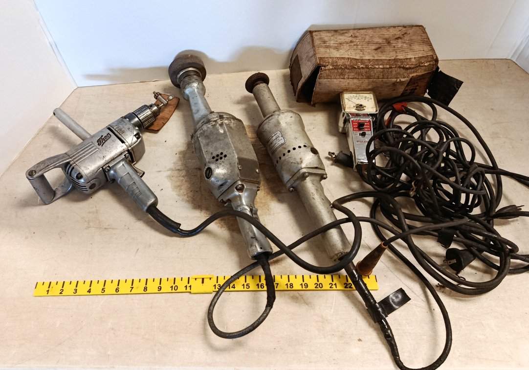 DRILL, GRINDERS AND REGULATOR TESTER INV 262280232