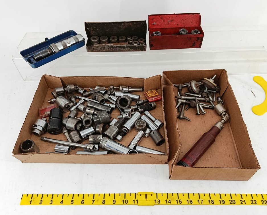 2 TRAY LOT OF ASSORTED HAND TOOLS INV 262280240