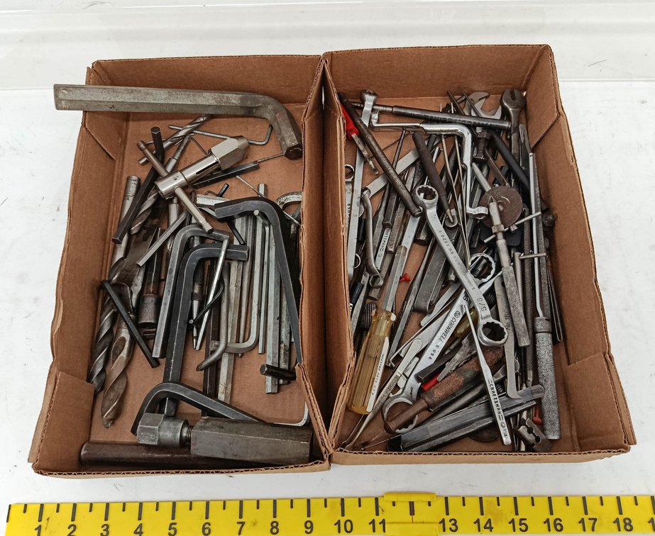 (2) TRAY LOT OF ASSORTED HAND TOOLS INV 262280242