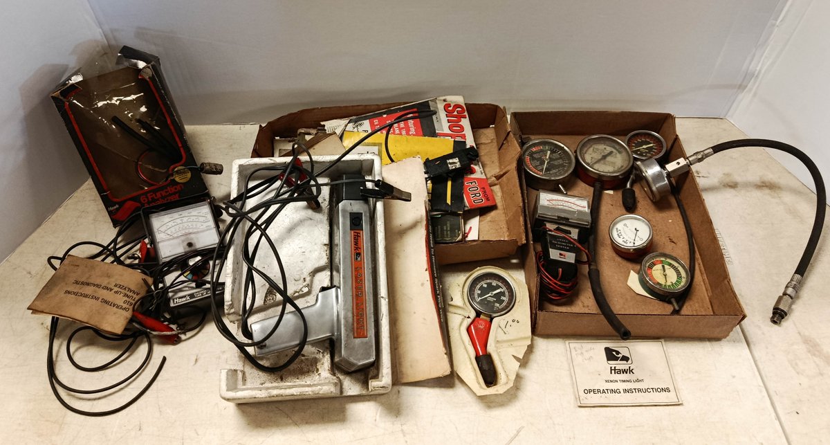 (2) TRAY LOT OF ASSORTED GUAGES AND TESTING EQUIPMENT INV 262280243