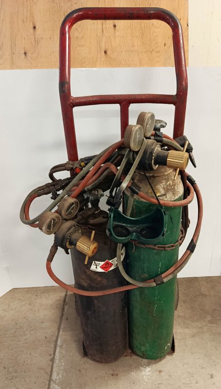 OXY/ACETYLENE TORCH SET INV 262280253