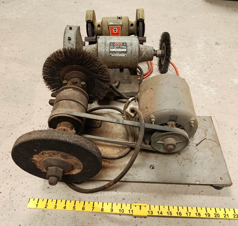 3 ELECTRIC WORK BENCH GRINDERS INV 262960011