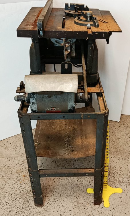 SEARS & ROEBUCH 110V TABLE SAW W/ 8" BLADE INV 262960025