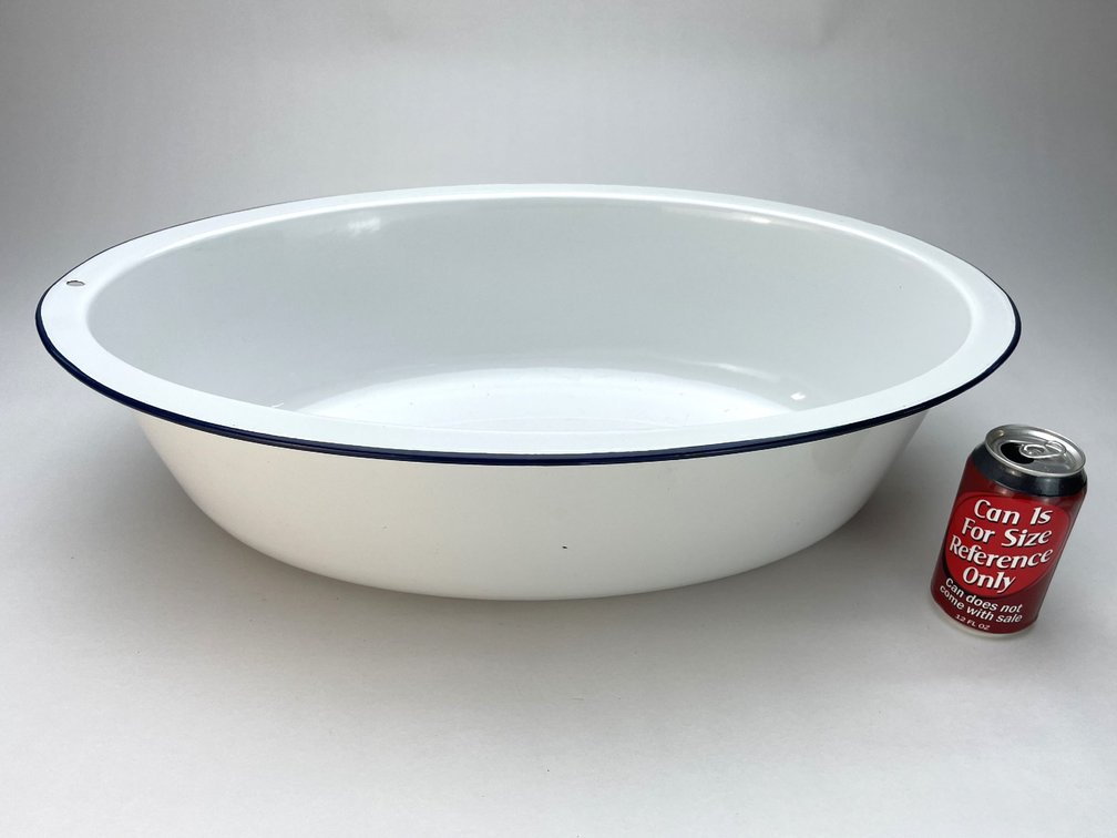 Large Enamel Pan / Tub