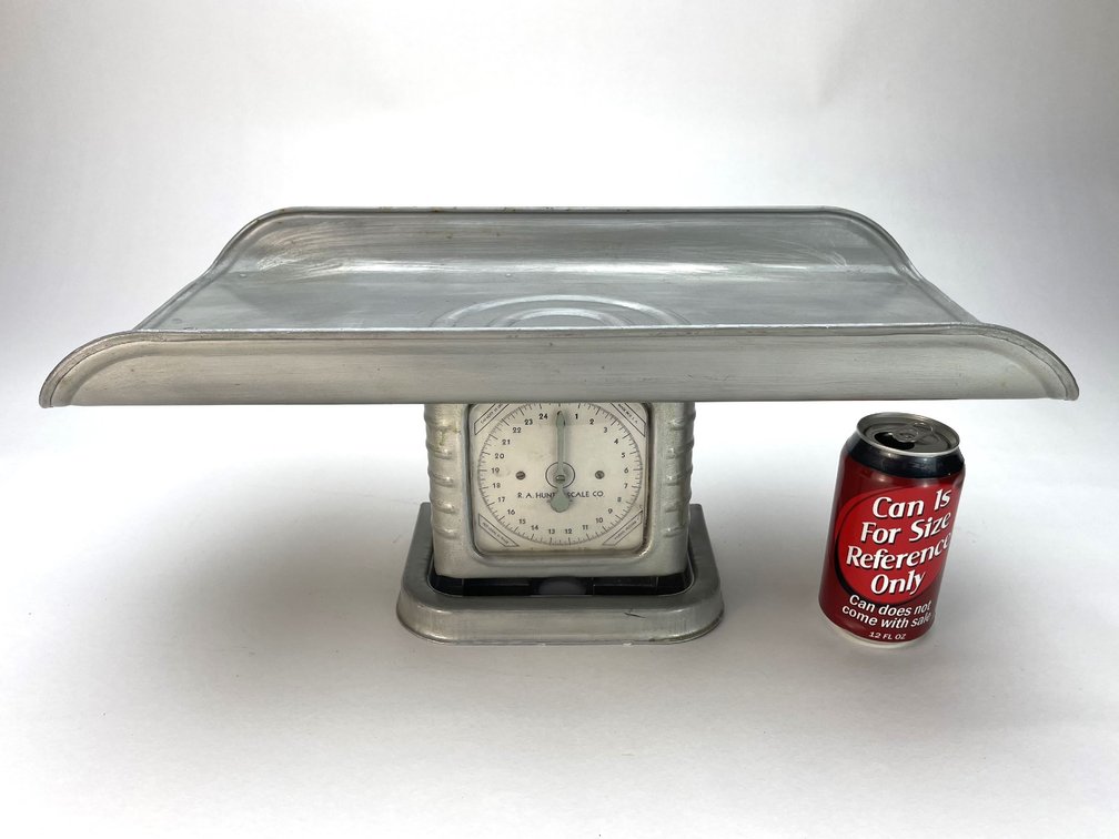 R. A. HUNTER 25-lb. Scale with Platform / Tray - USA