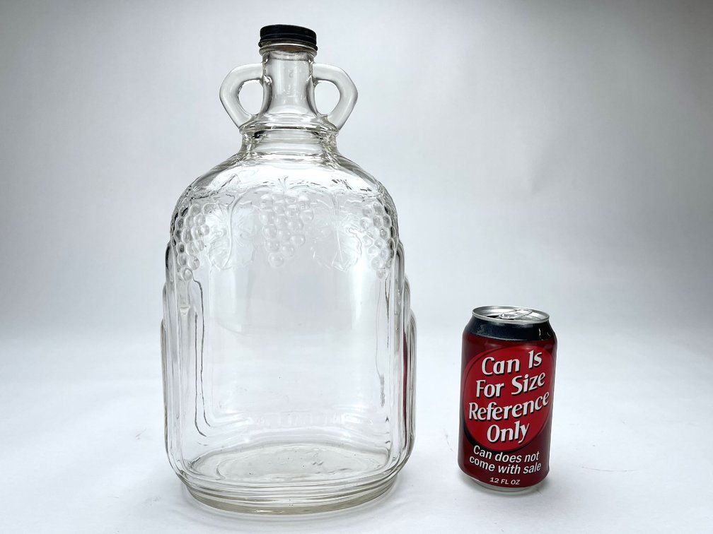 BALL One-Gallon Glass Wine Jug - Patent 98729