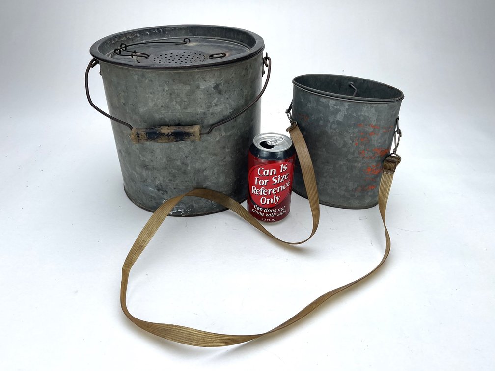 Galvanized Minnow Buckets -