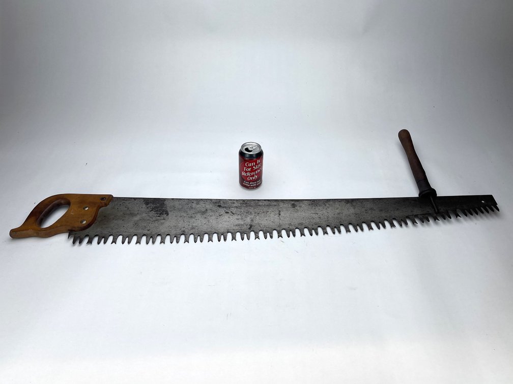E.C. ATKINS No. 380 Cross Cut Saw with Front Handle - 42"