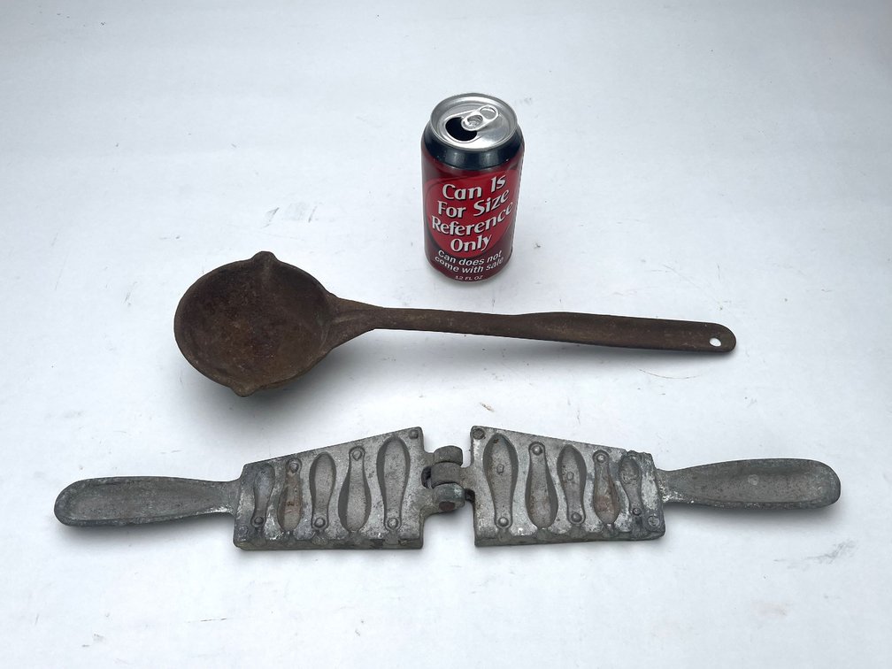 Lead Ladle and Sinker Mold